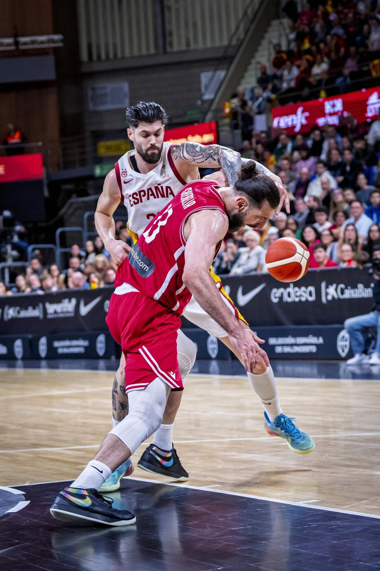 Las fotos del España-Georgia de baloncesto