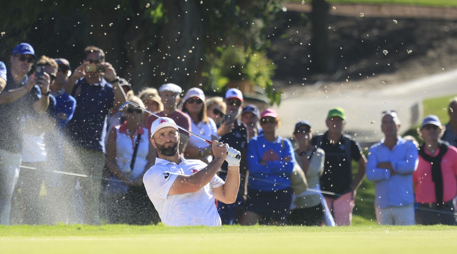 Las fotos de la segunda jornada del Estrella Damm N.A. Andalucía Masters de golf, en el RCG Sotogrande de San Roque