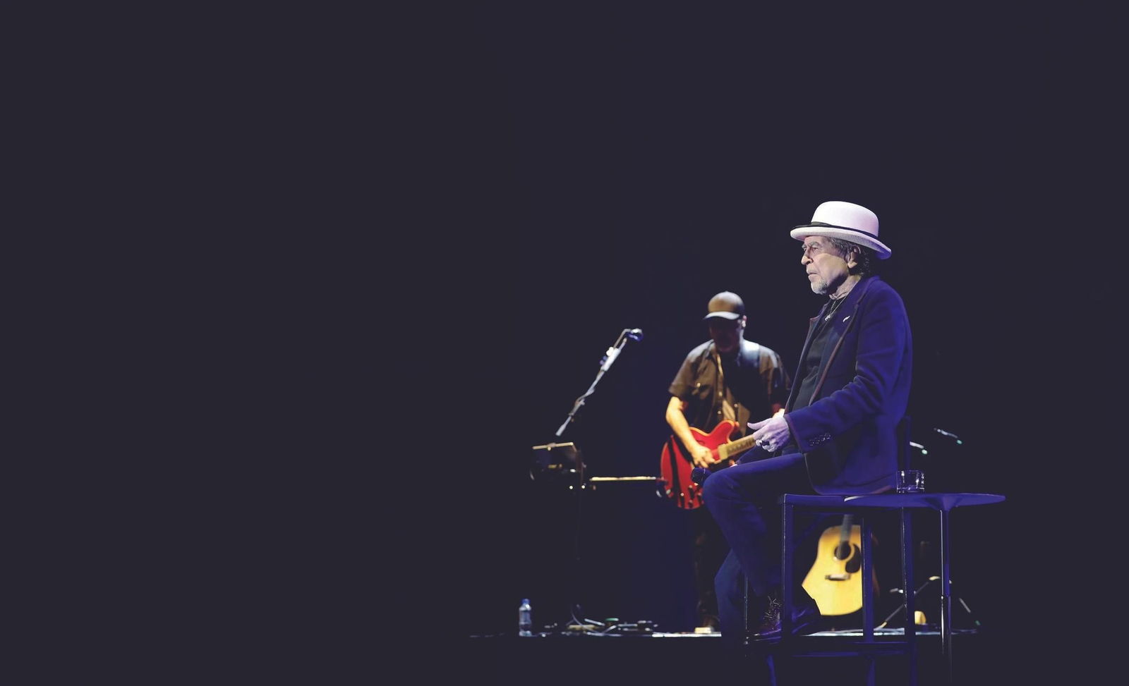 Sabina en uno de sus últimos conciertos.