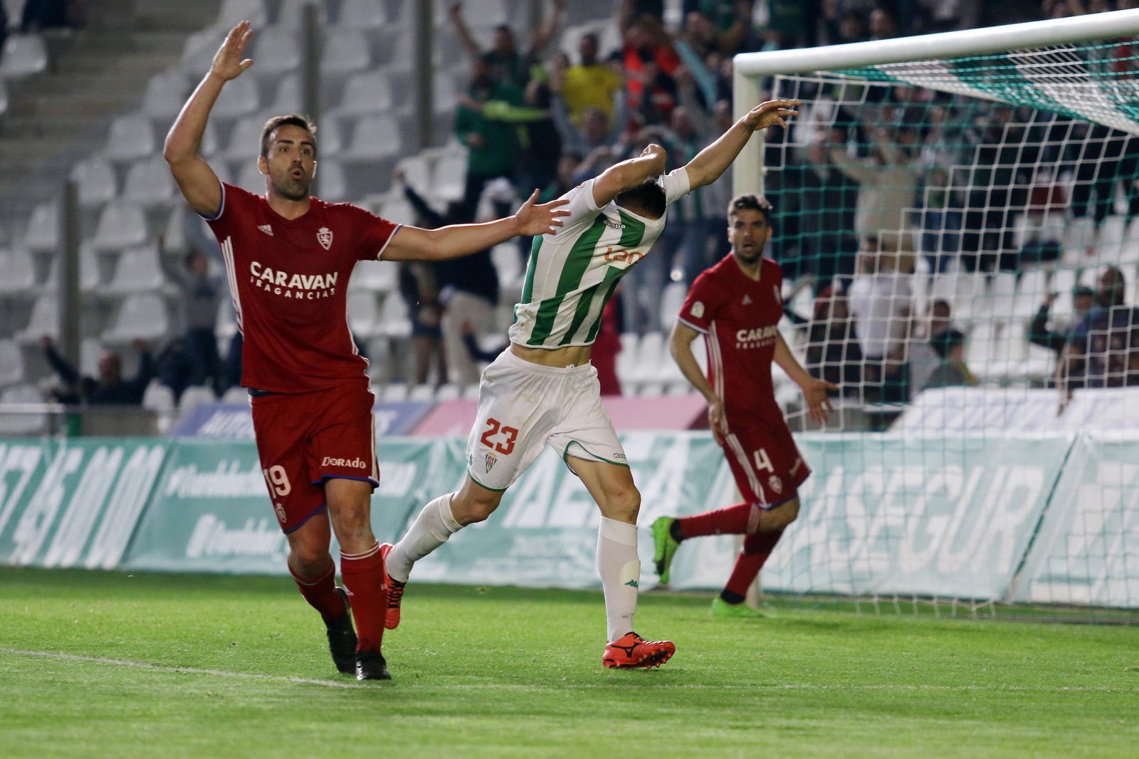 Las imágenes del Córdoba-Zaragoza