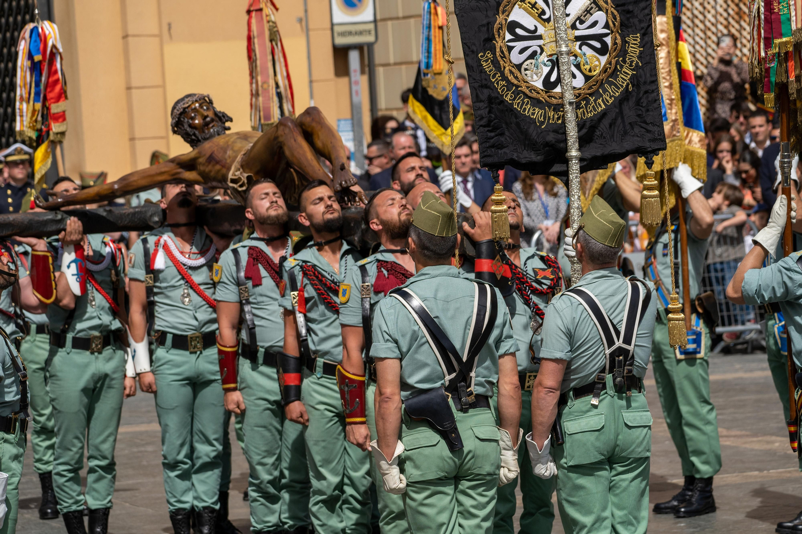 Las fotos de la Legión en la Semana Santa de Málaga 2023 Las fotos de la Legión en la Semana Santa de Málaga 2023