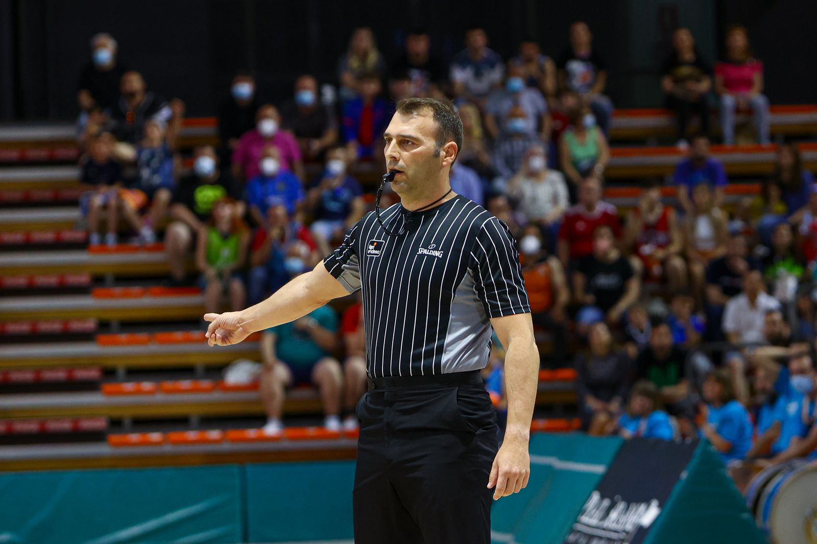 Benjamín Jiménez, durante un partido.