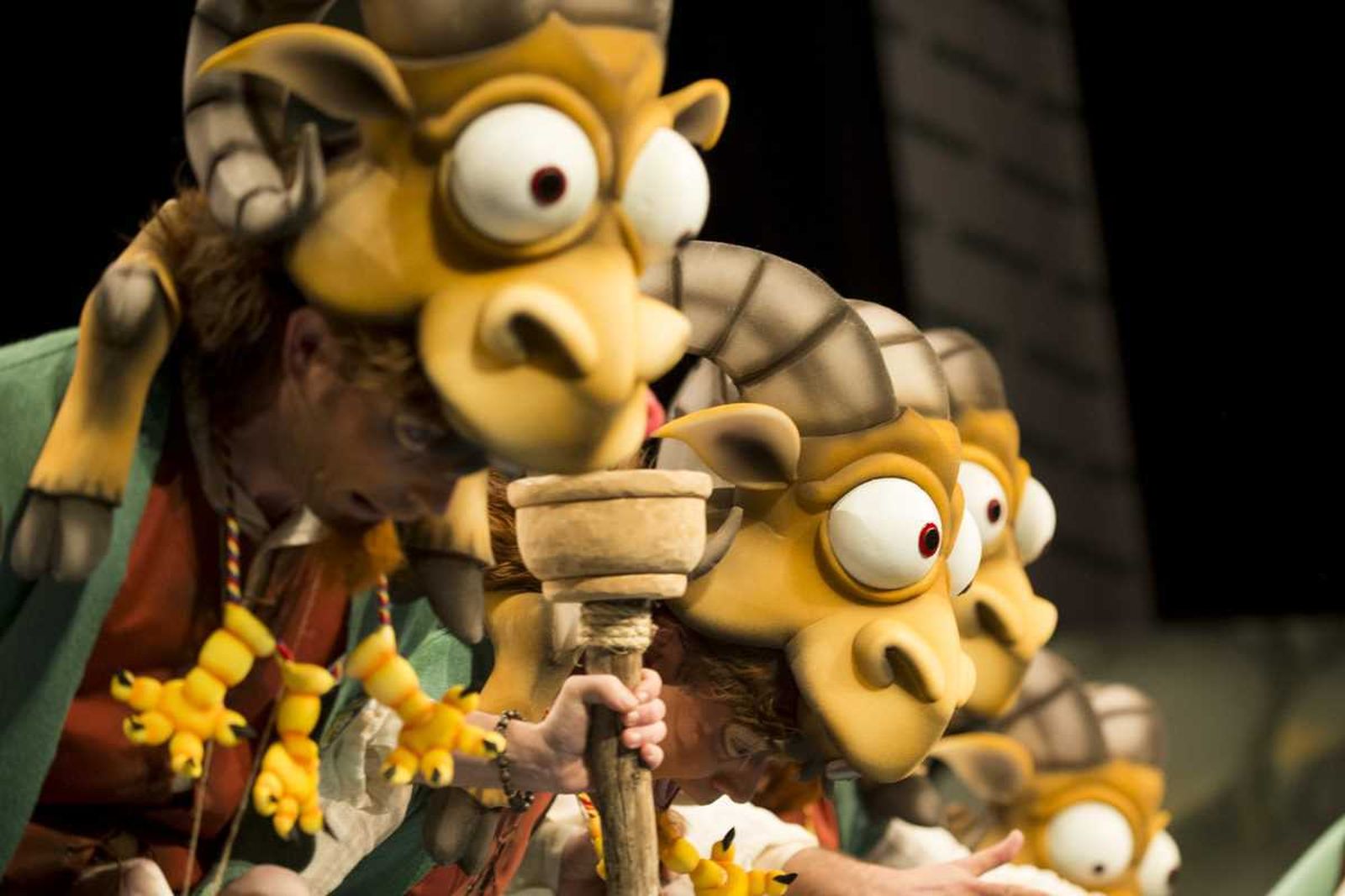 Las imágenes de la primera función de cuartos