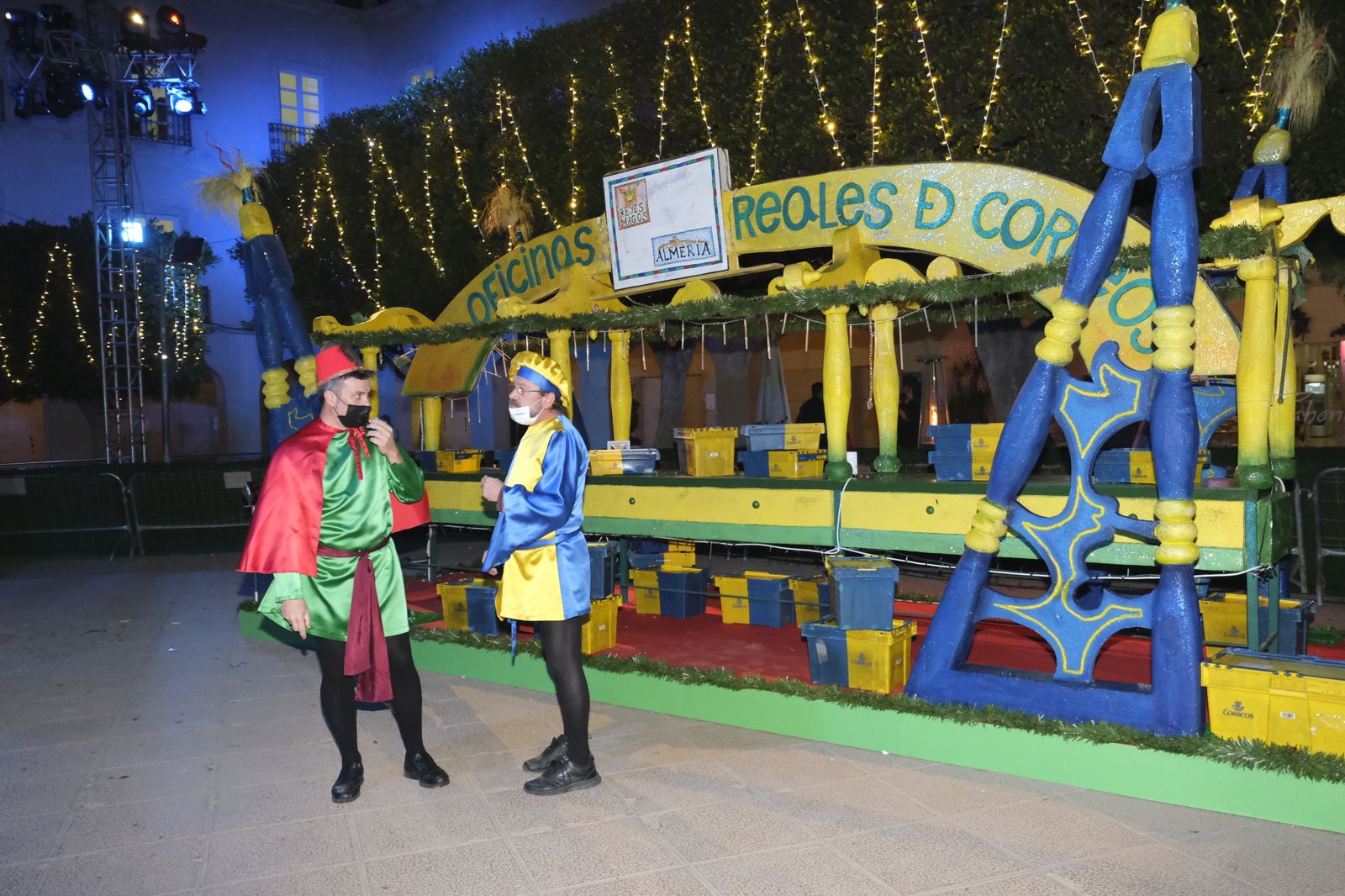 Fotogalería inauguración Navidad Infantil 2020. Plaza Vieja Ayuntamiento de Almería.