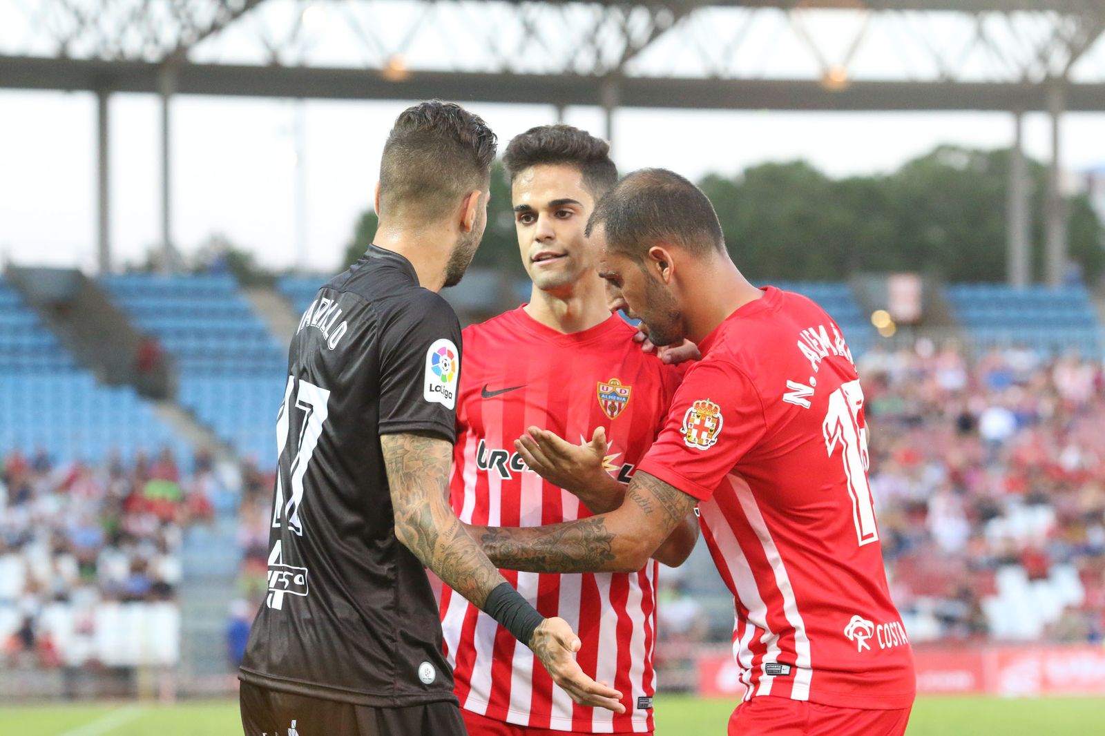 Las imágenes del Almería-Huesca