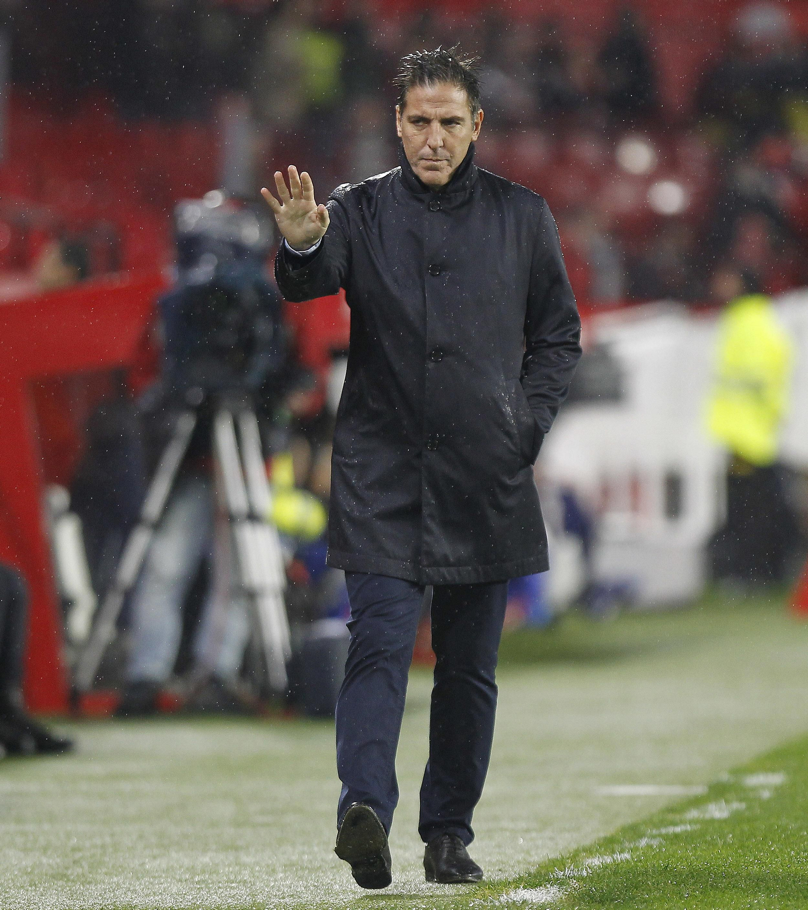 Berizzo, en el banquillo sevillista.