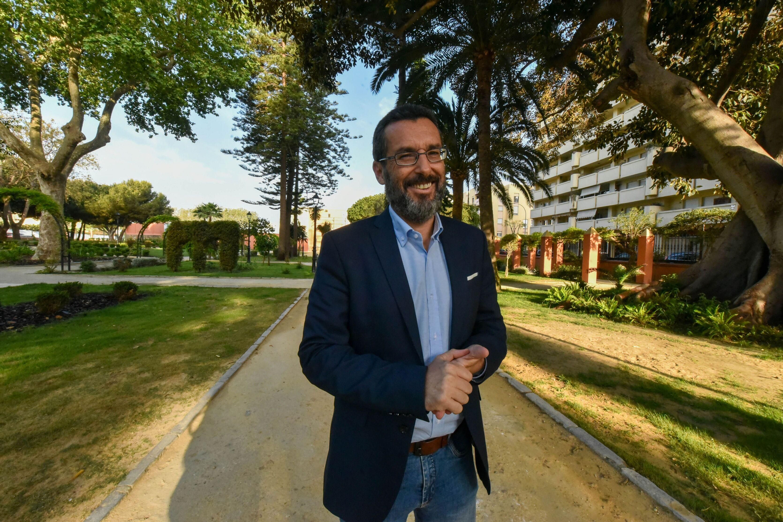 El alcalde de La Línea, Juan Franco.