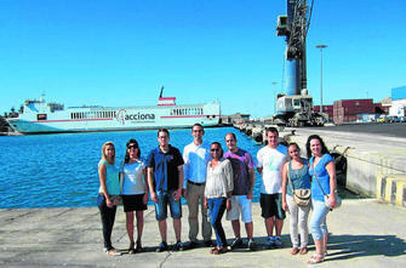 Visita guiada al recinto portuario