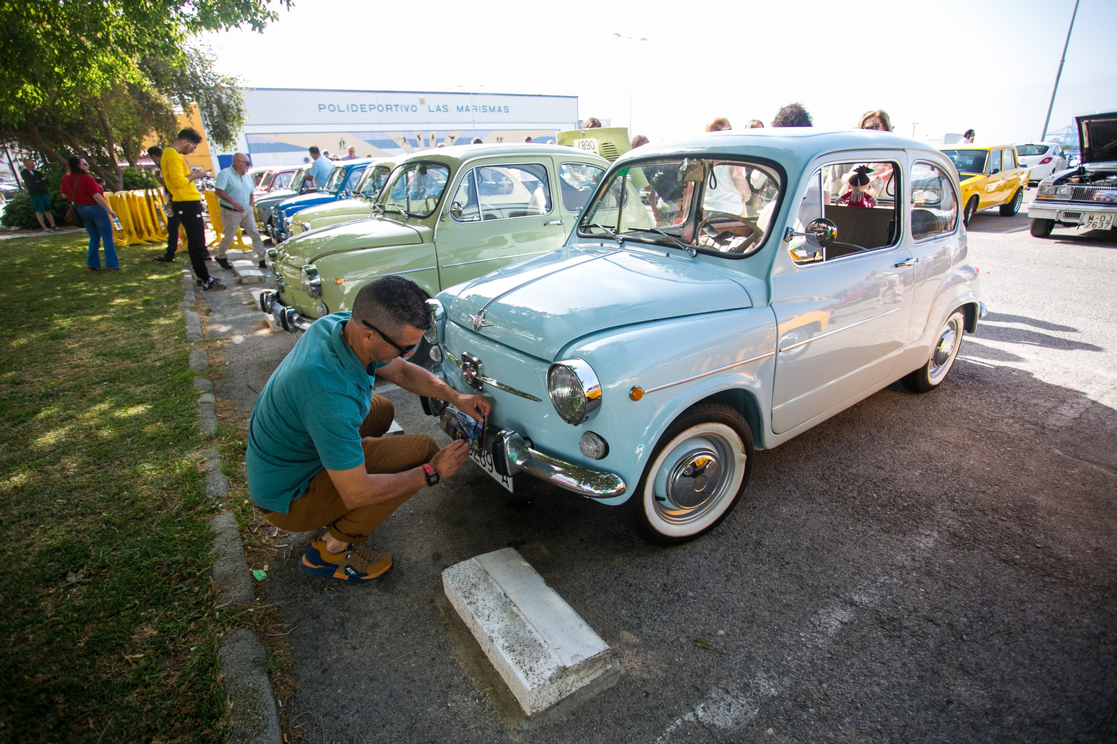 Fotos de la concentración de Seat 600 en Palmones
