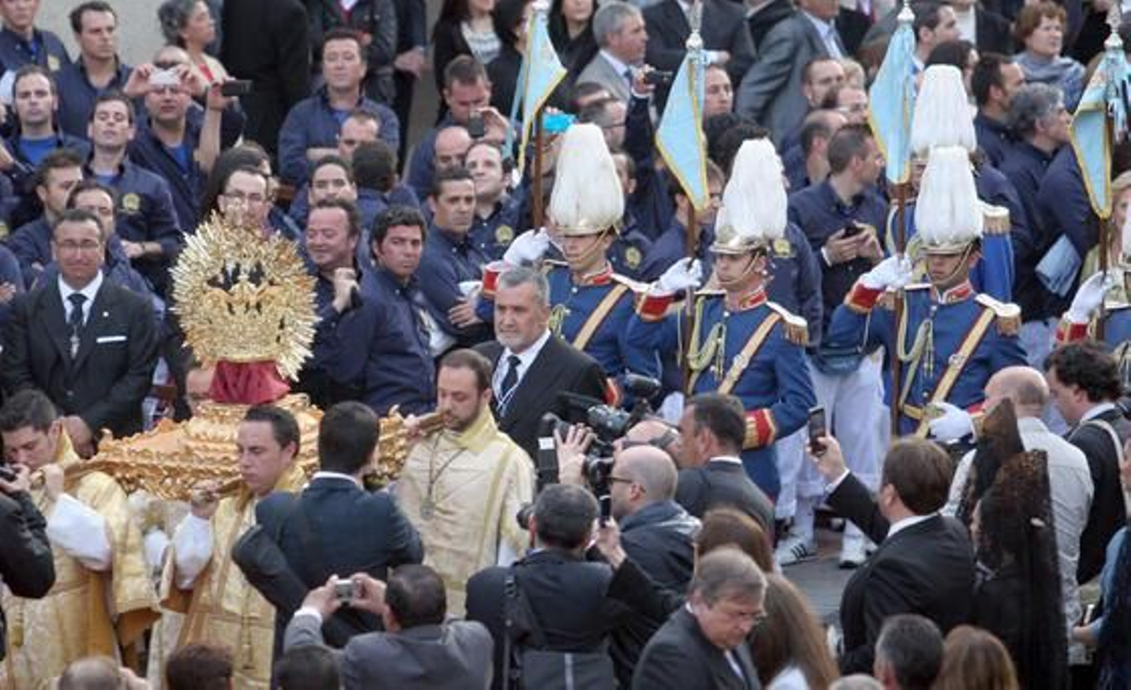 Coronación canónica de la Virgen de la Victoria.

Foto: Josué Correa