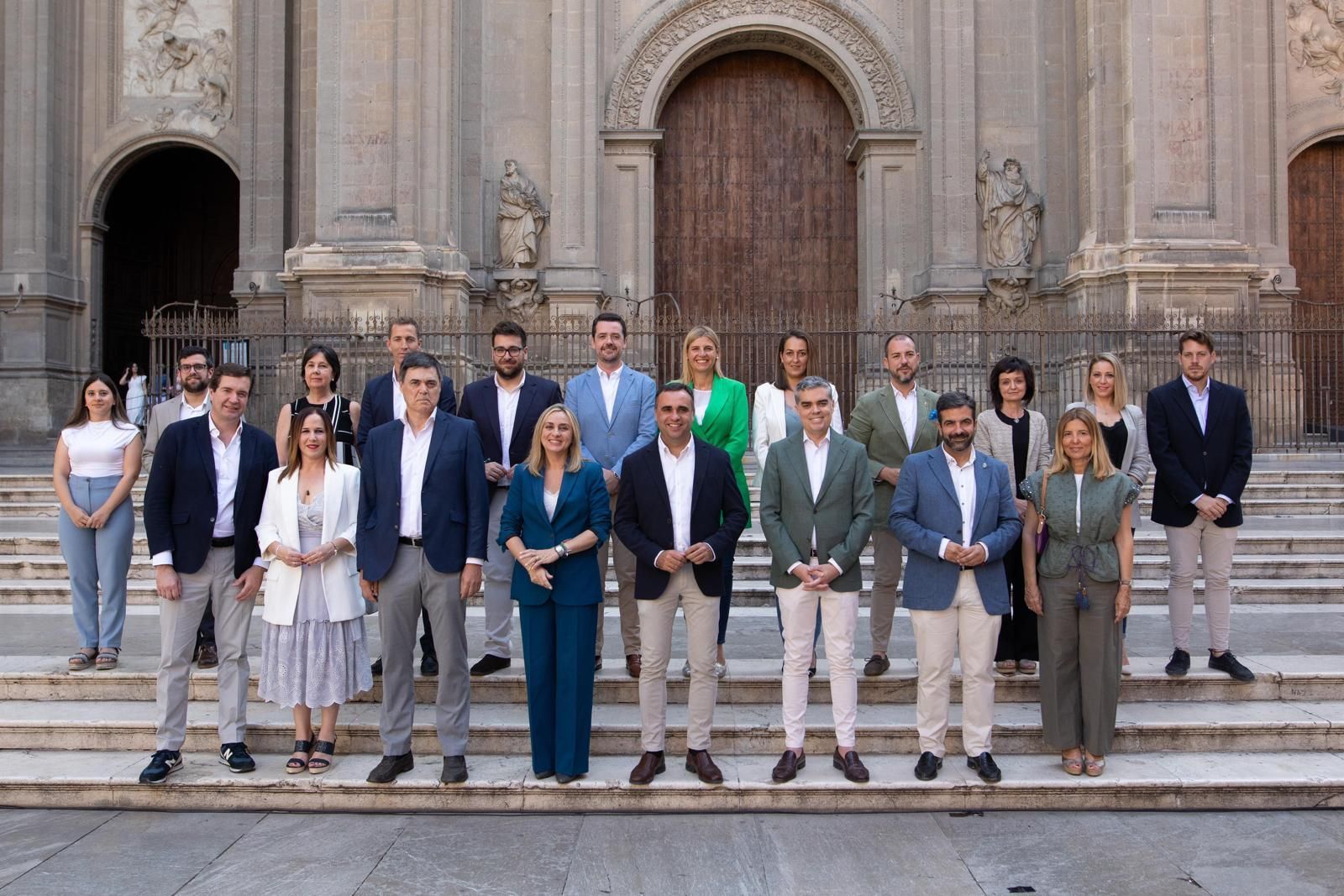 Los candidatos del PP por Granada al Congreso y al Senado.