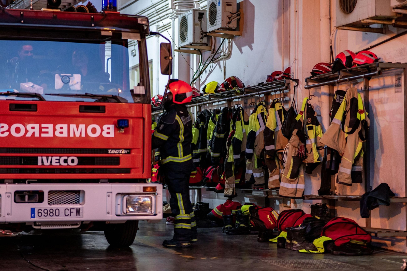 Bomberos de Huelva capital.