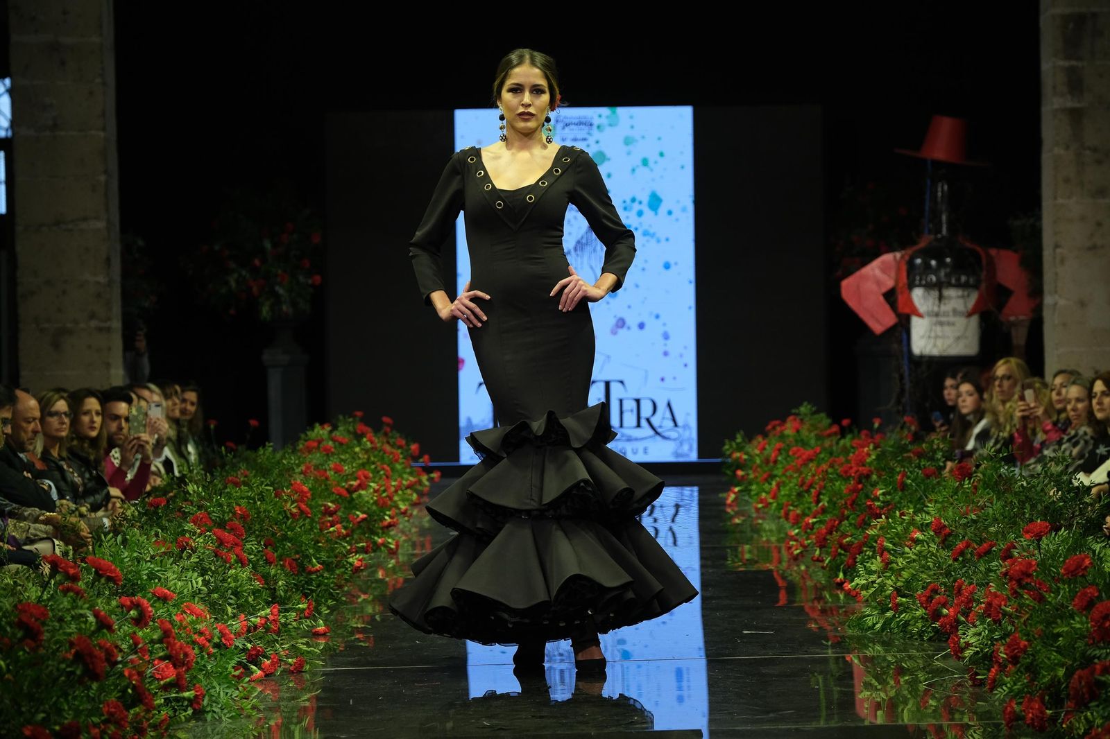 Desfile de Rafael Leveque en la Pasarela Flamenca Jerez Tío Pepe 2023