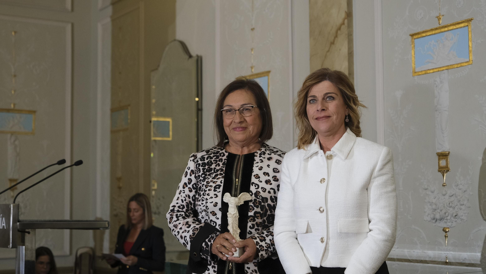 Imágenes de las galardonadas por el Ayuntamiento de Almería con motivo del Día de la Mujer