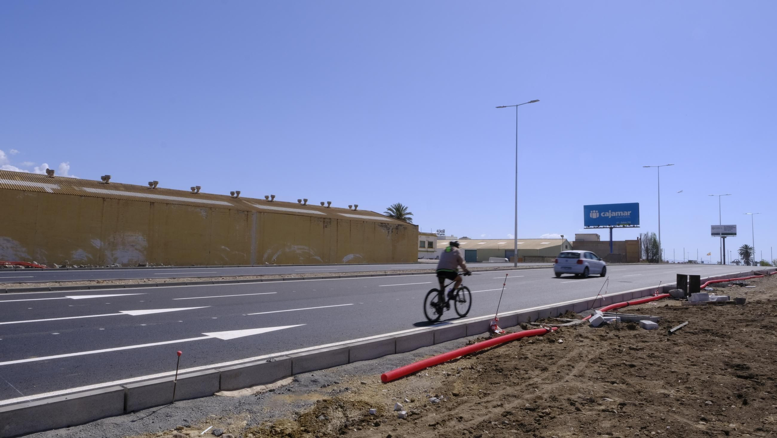Las obras del soterramiento en Almería, en imágenes