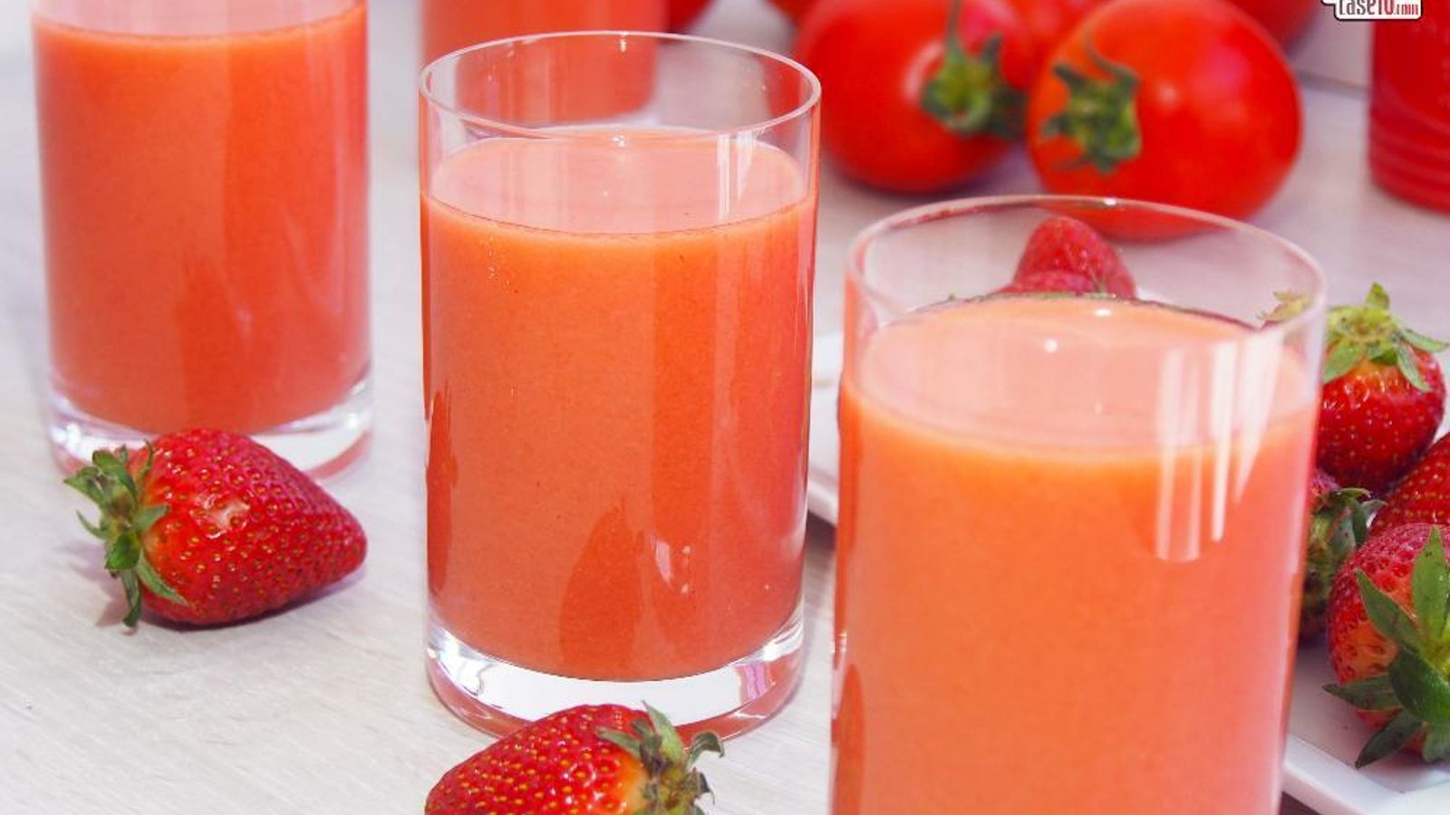 Gazpacho de fresas