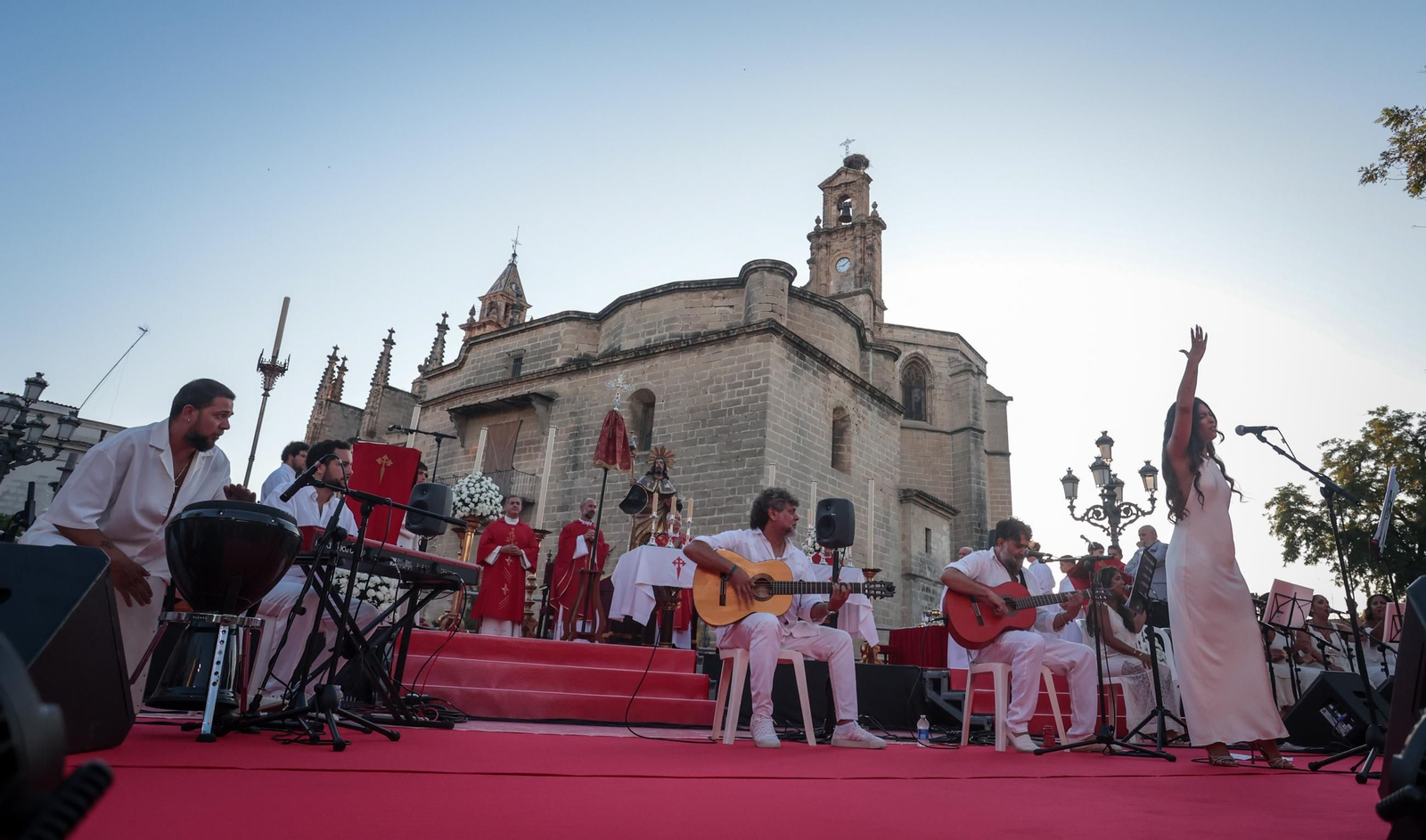 Misa flamenca en el barrio de Santiago de Jerez