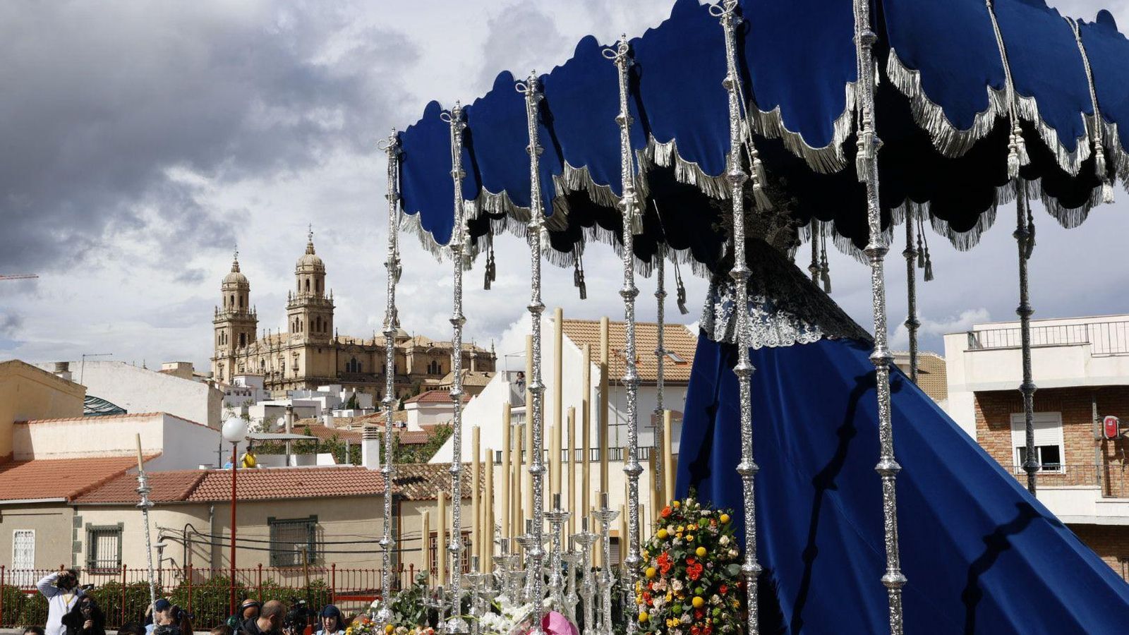Paso de palio de la hermandad del Divino Maestro.