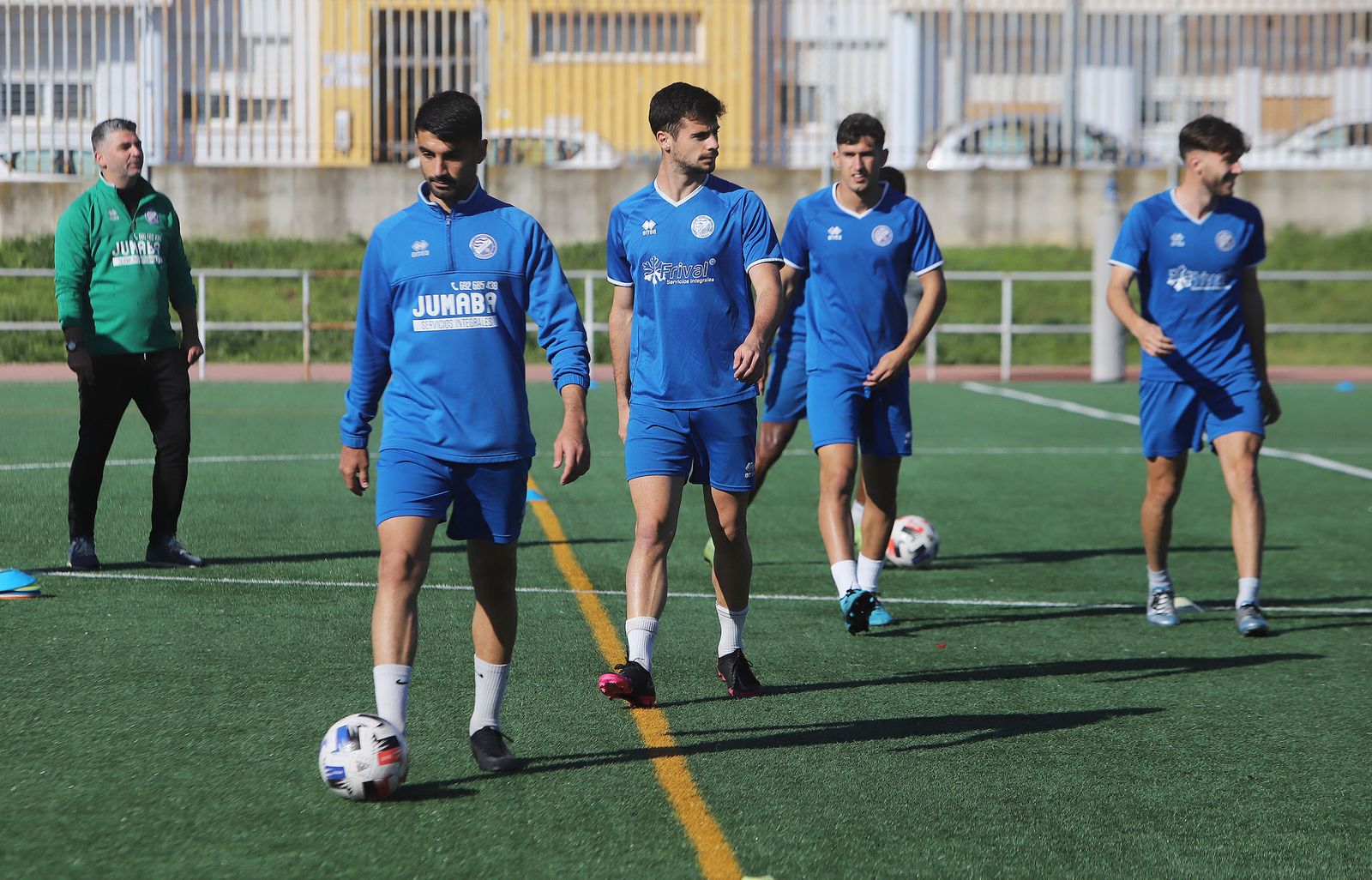 Entrenamiento del Xerez DFC en La Granja