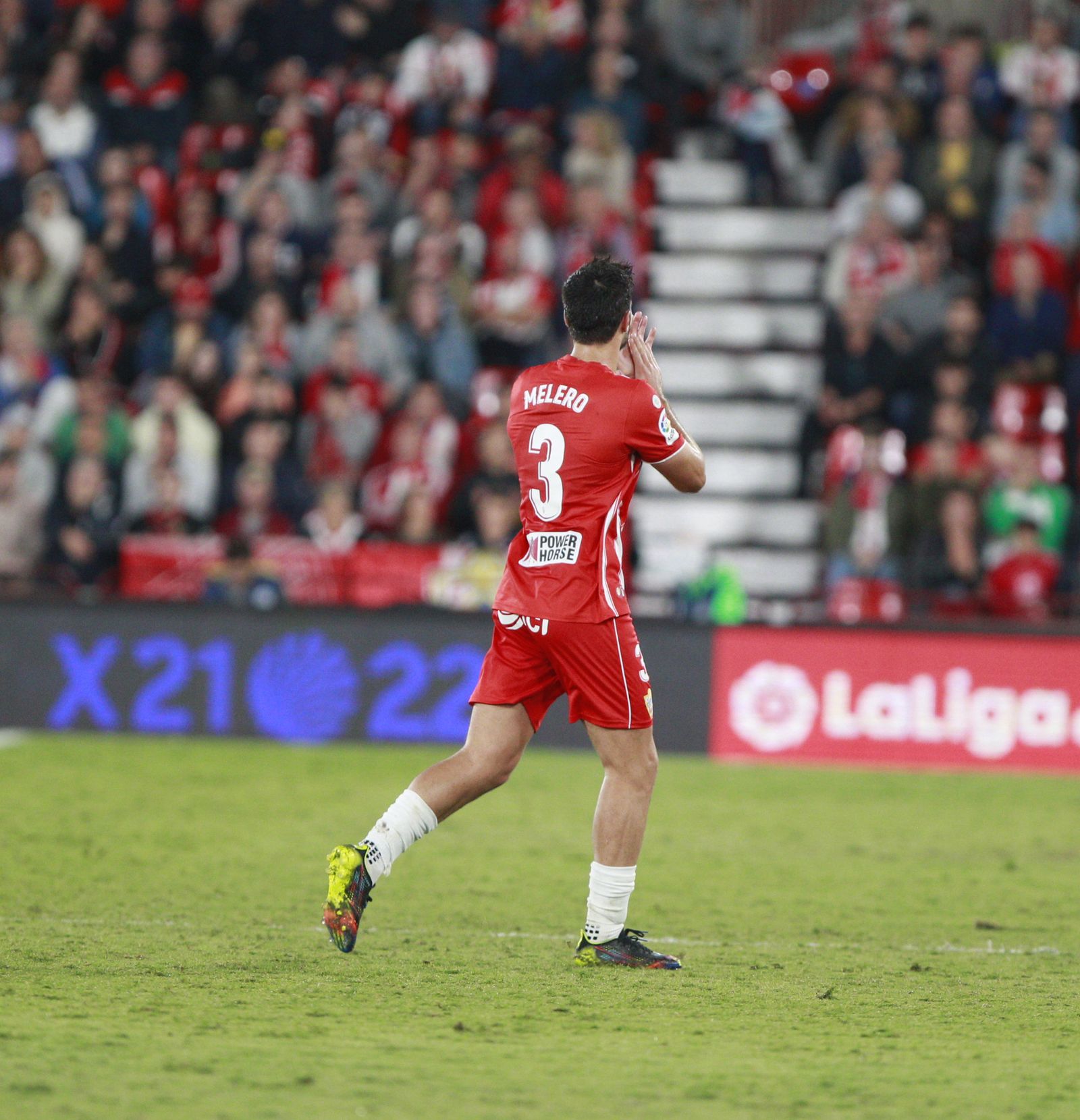 Imágenes del partido de fútbol U.D. Almería-Getafe C.F.