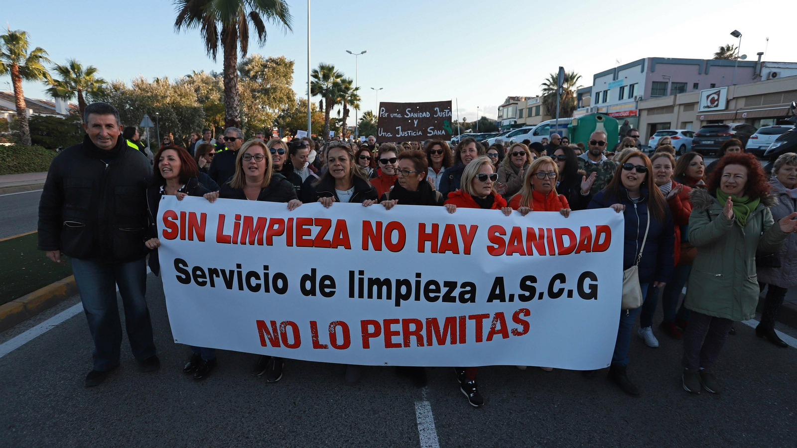 Las mejores fotos de la manifestación por la sanidad en Algeciras