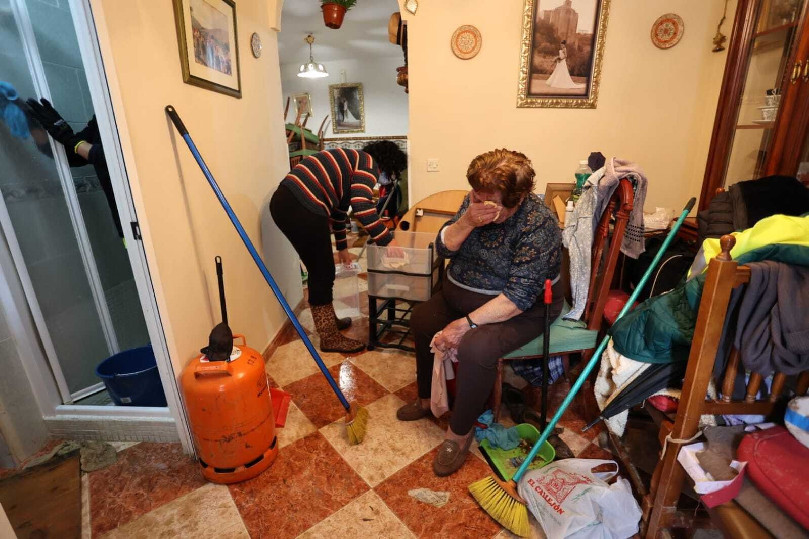 Los destrozos en Setenil tras la riada, en imágenes