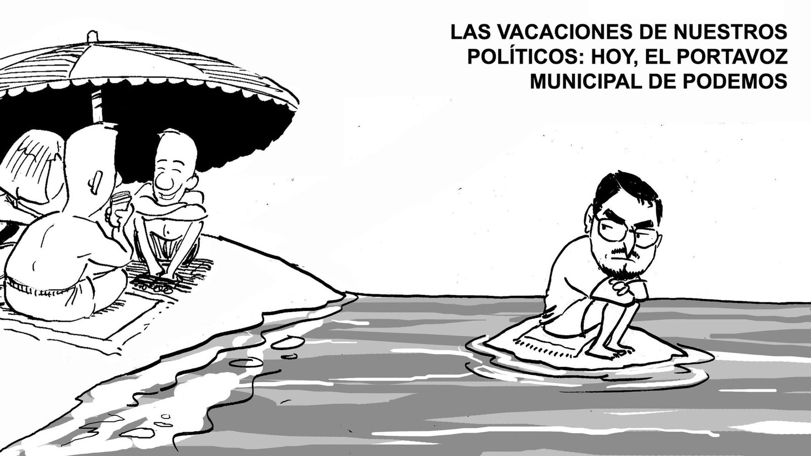 Vacaciones concejal Podemos