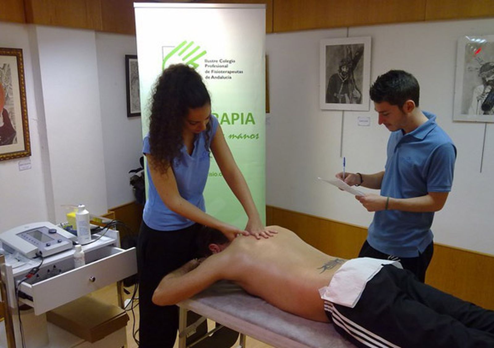 205 cargadores precisaron de servicios de fisioterapia en el Centro de Atención del Palillero