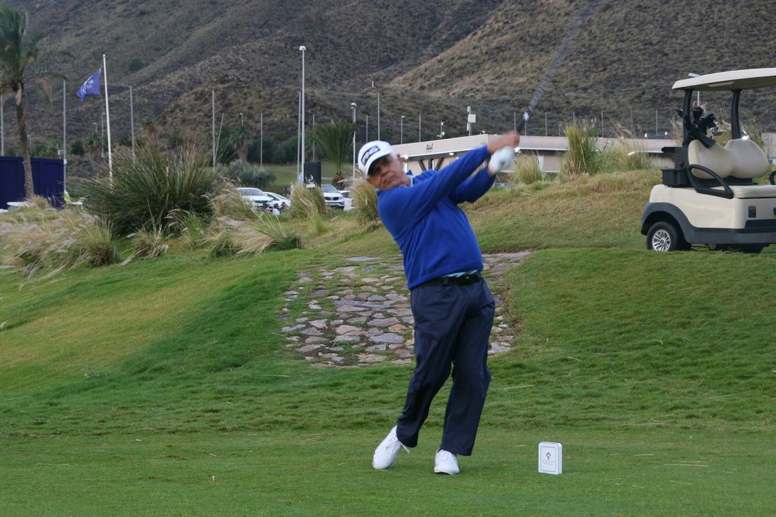 El golfista guadiareño Juan Quirós
