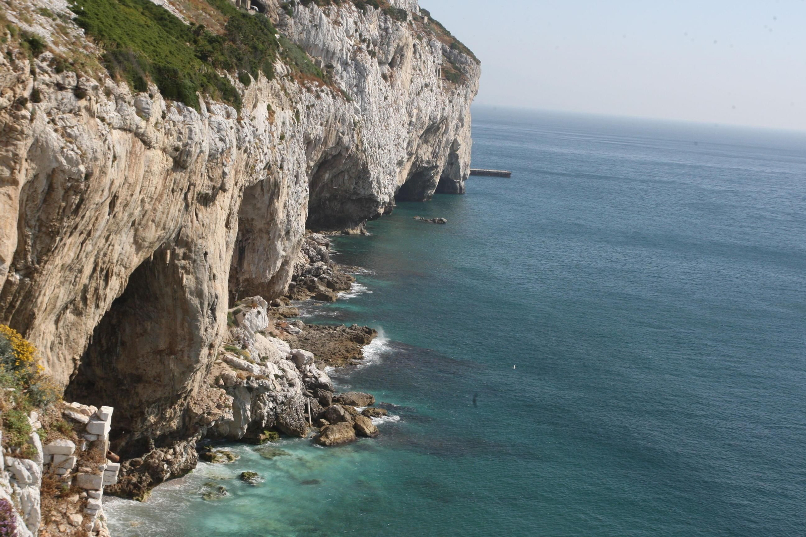 Cuevas de Gorham, en Gibraltar.