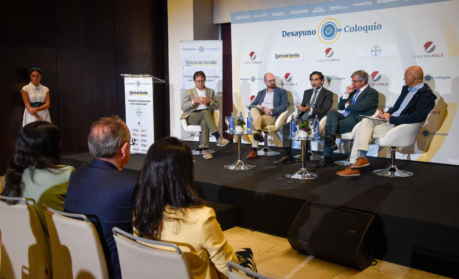 Desayuno - Coloquio, Andalucía, comprometida con la salud ocular