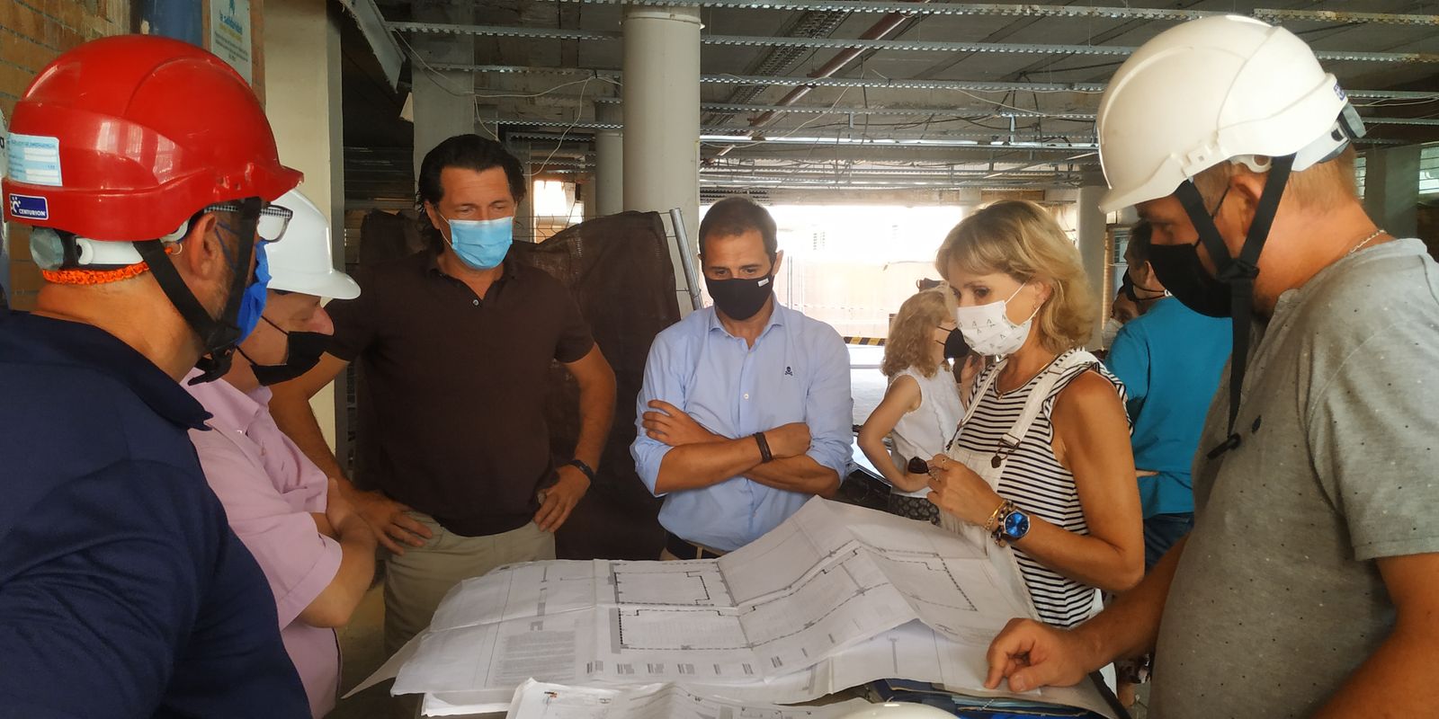 Visita de Inmaculada Troncoso al instituto Zoco de Córdoba.