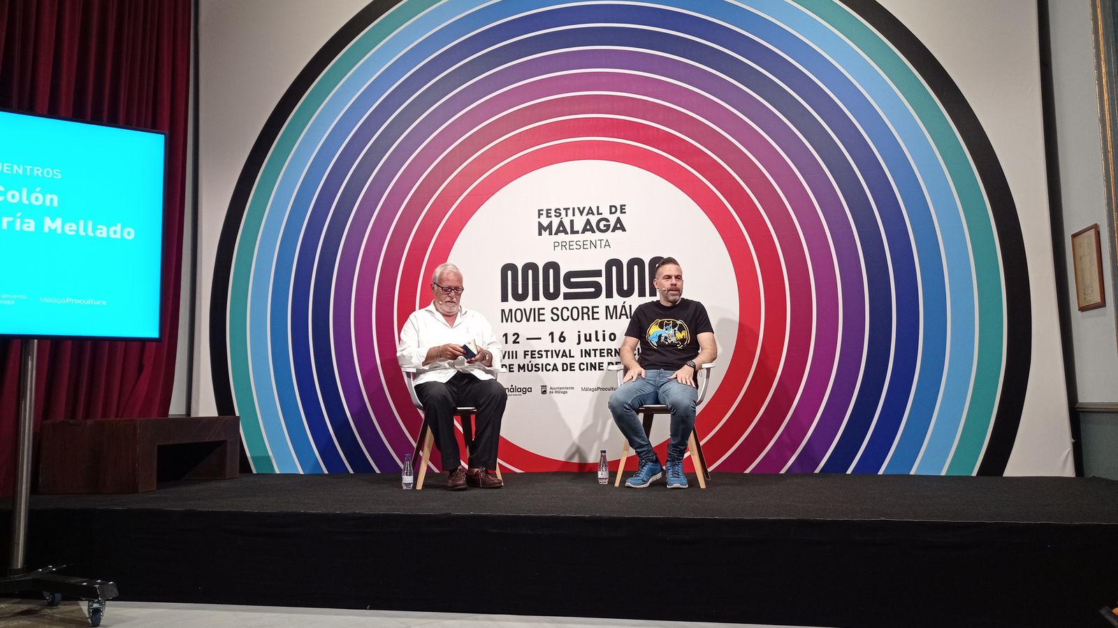 Carlos Conde junto a David Doncel.