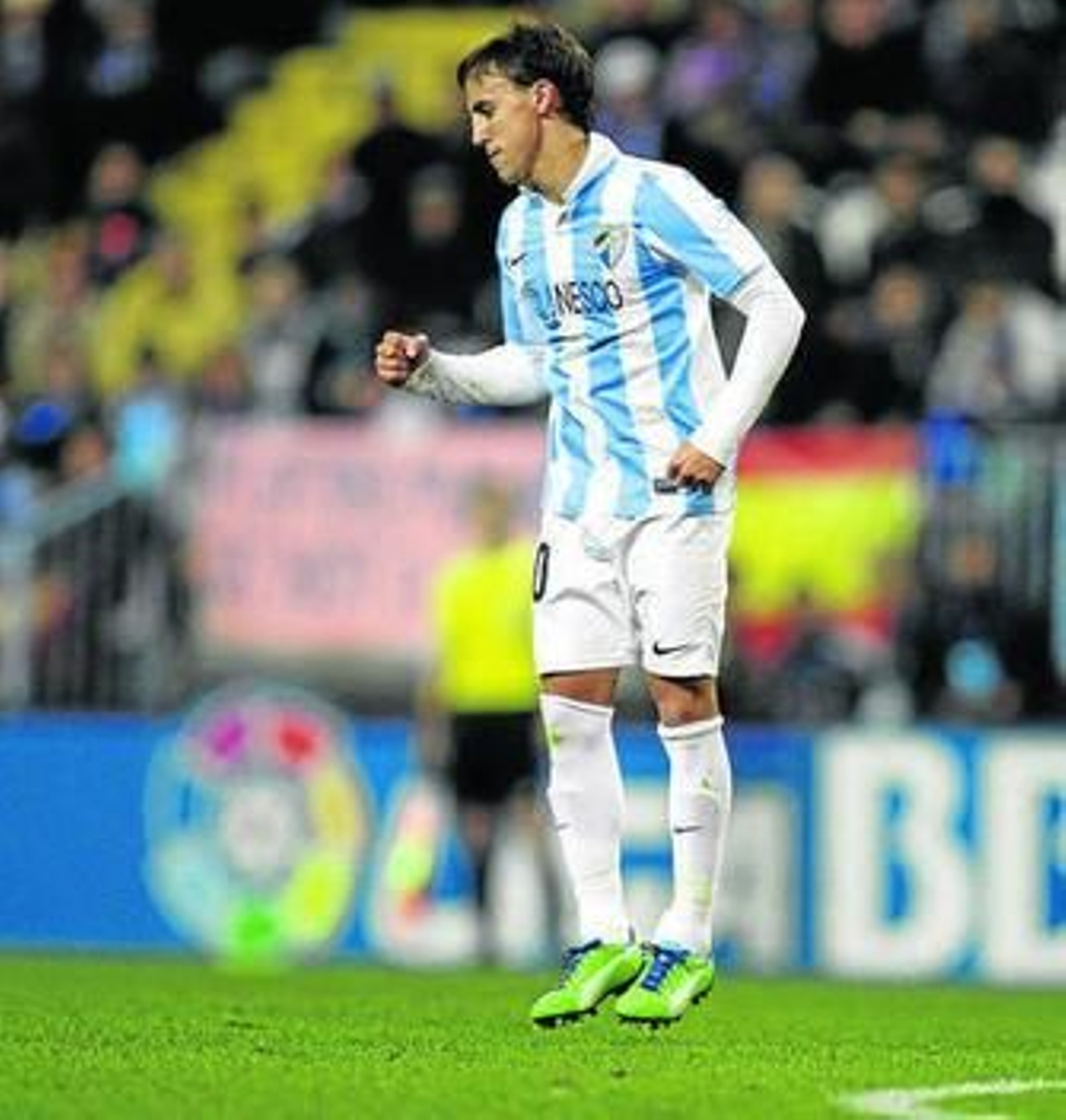 Buonanotte celebra su gol ante el Barcelona.