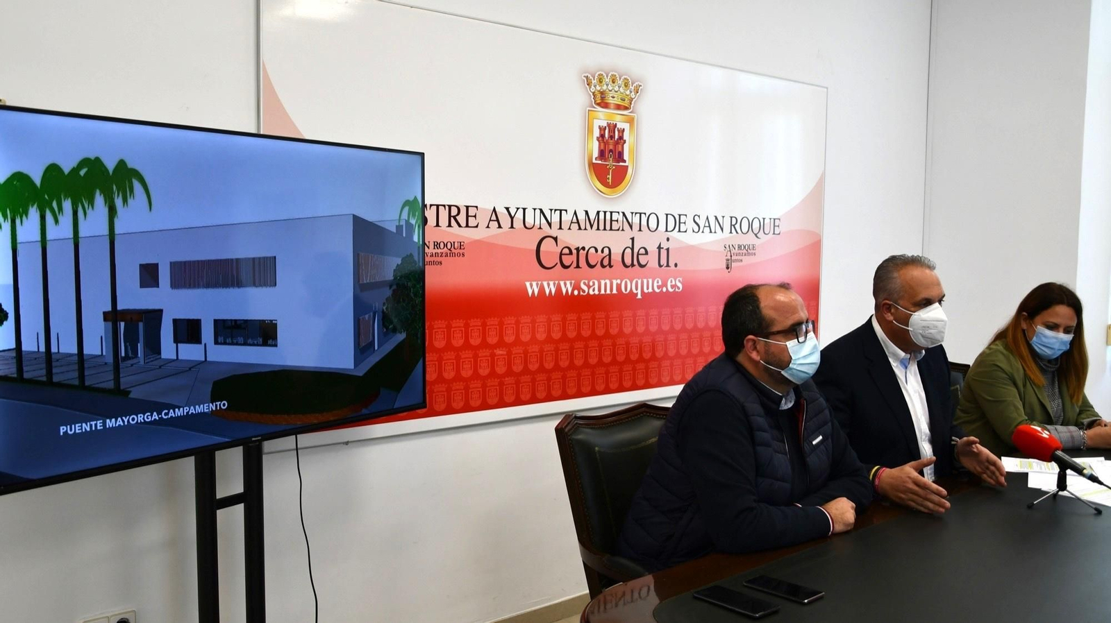 El anuncio de la adjudicación de las tres obras. El anuncio de la adjudicación de las tres obras.