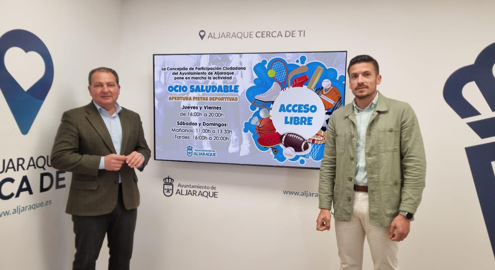 Se presenta la iniciativa Ocio saludable en Aljaraque.