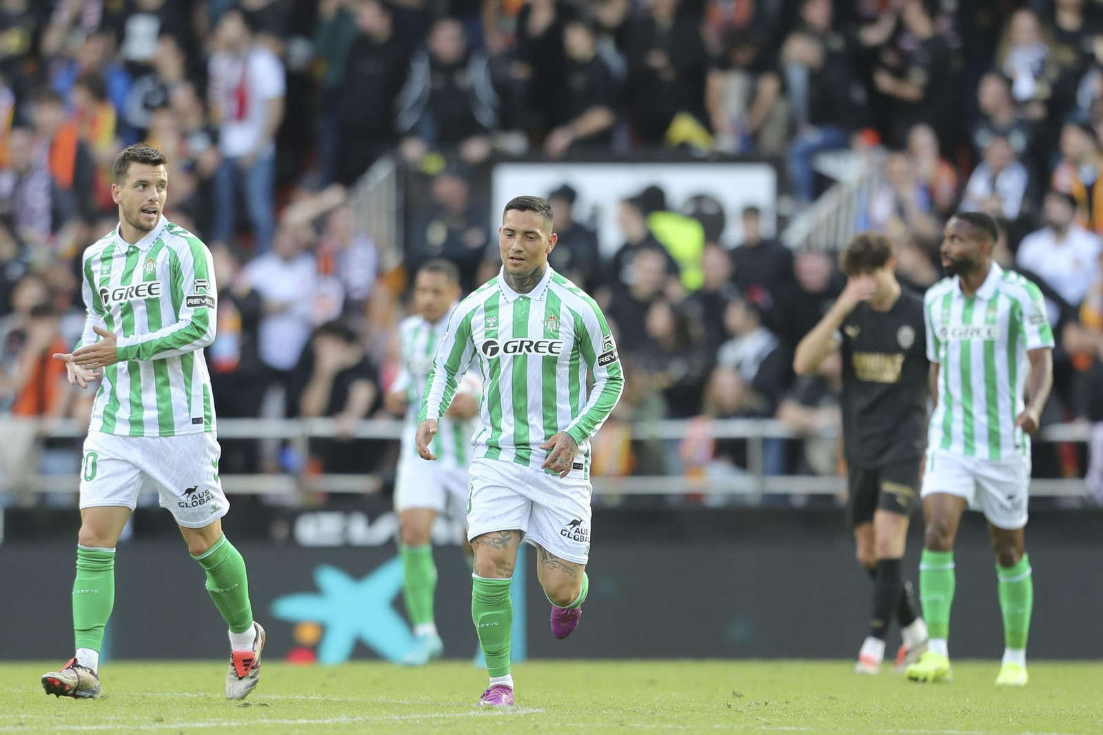 Las fotos del emotivo Valencia - Betis
