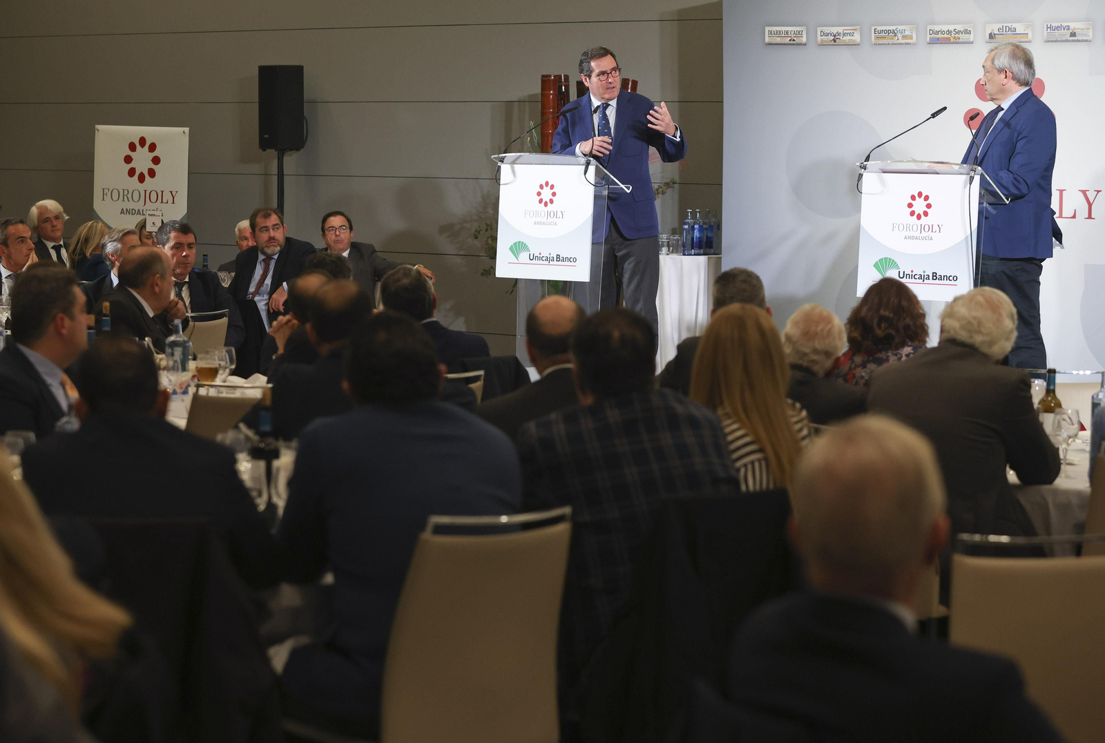 Las fotos del Foro del Grupo Joly con Antonio Garamendi, presidente de la CEOE