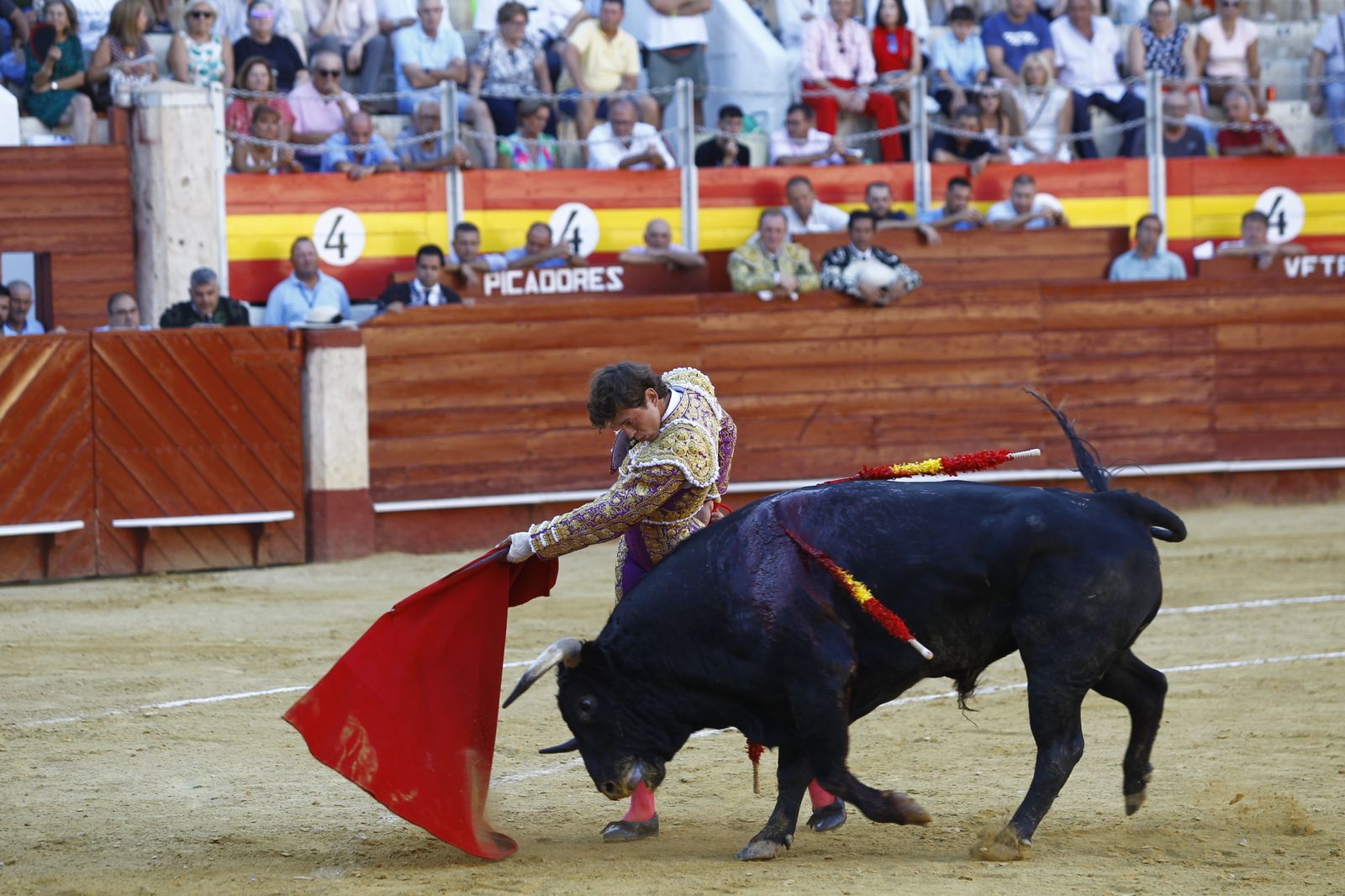 Fotogalería de la novillada de la Feria Taurina de Almería 2022