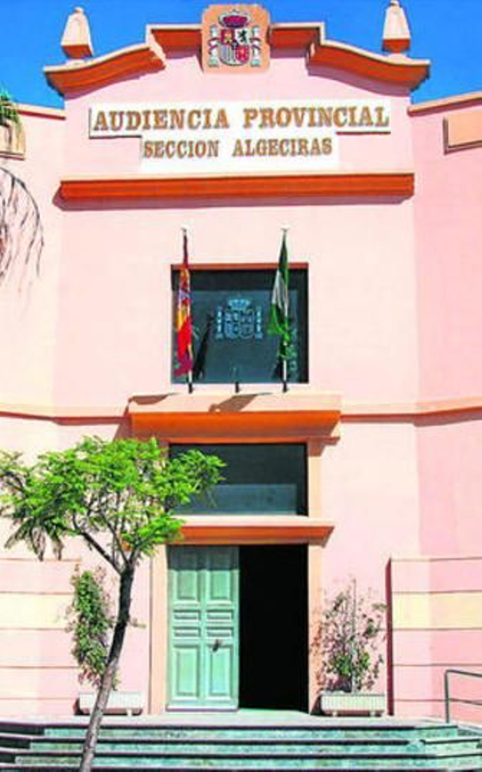 Una imagen de la fachada de la Audiencia Provincial.