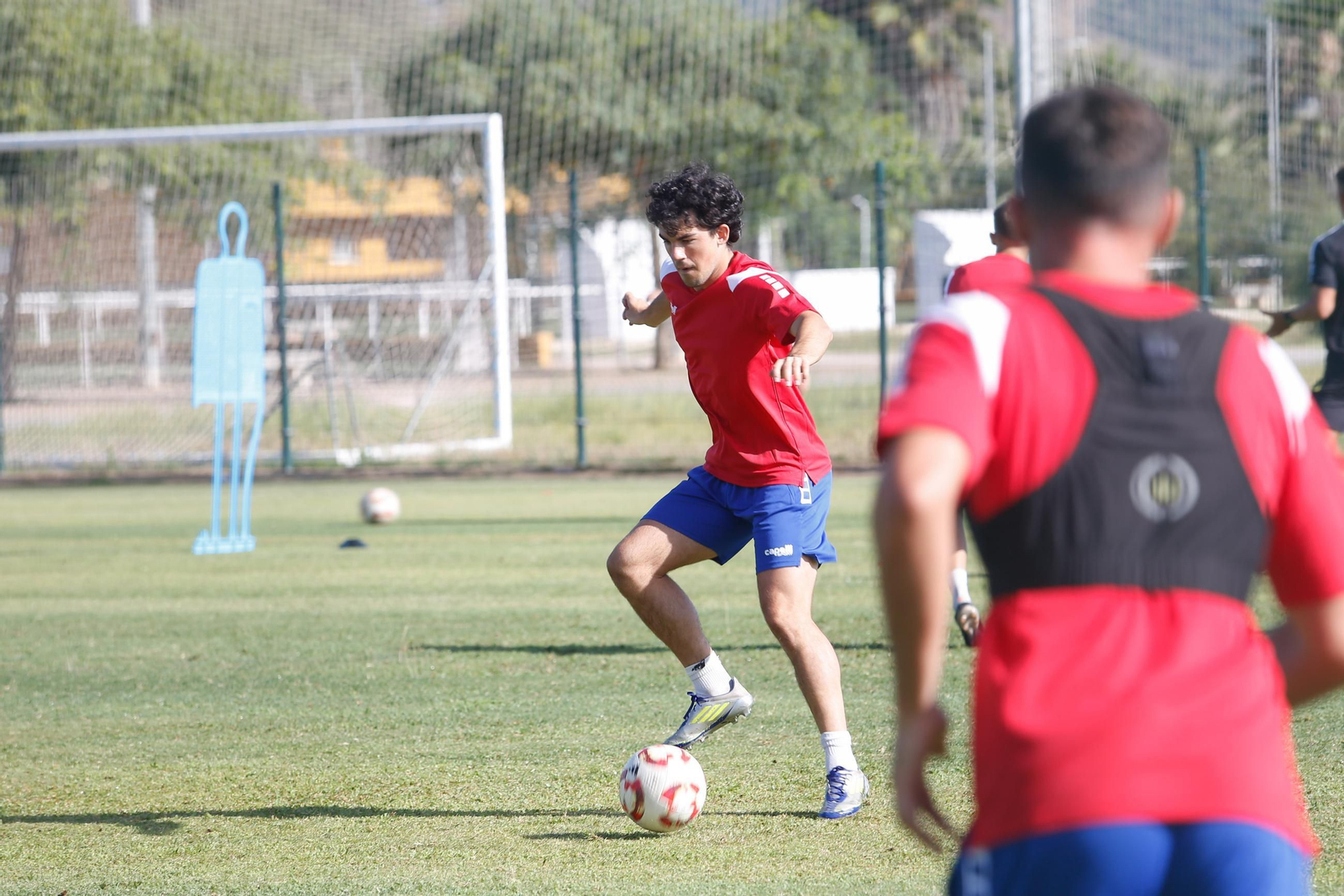 Las fotos del entrenamiento de pretemporada del Algeciras en La Menacha