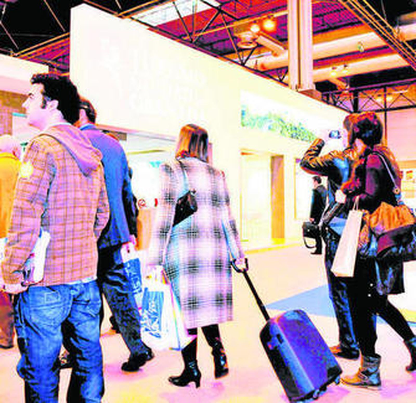 Visitantes en la pasada edición de Fitur.