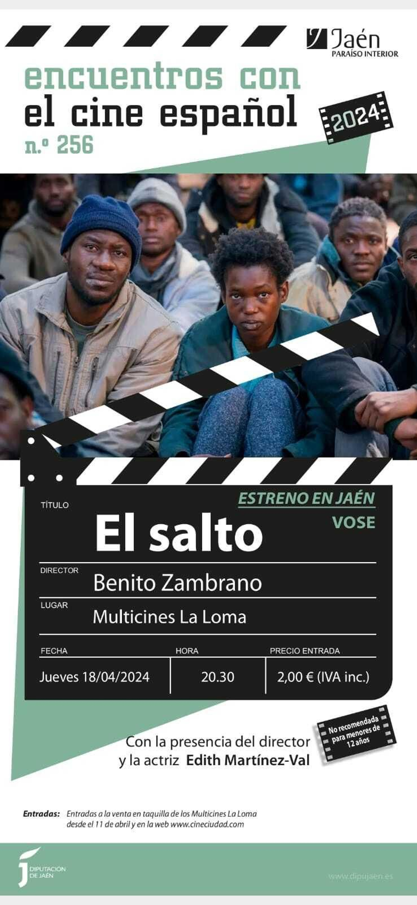 La Diputación de Jaén organiza los 'Encuentros con el Cine Español'.