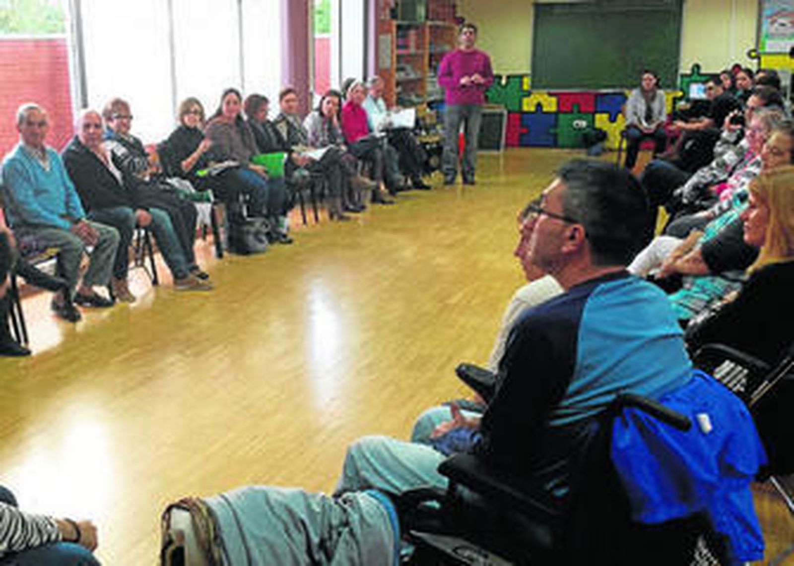 Reunión del Grupo Motor de Proyecto Hogar de Palma Palmilla esta semana.