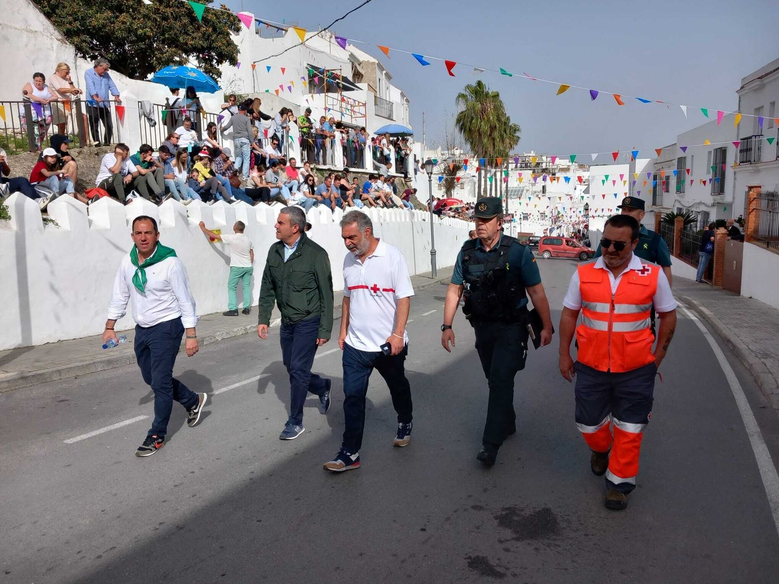 Imágenes de la fiesta del Toro Embolao en Vejer