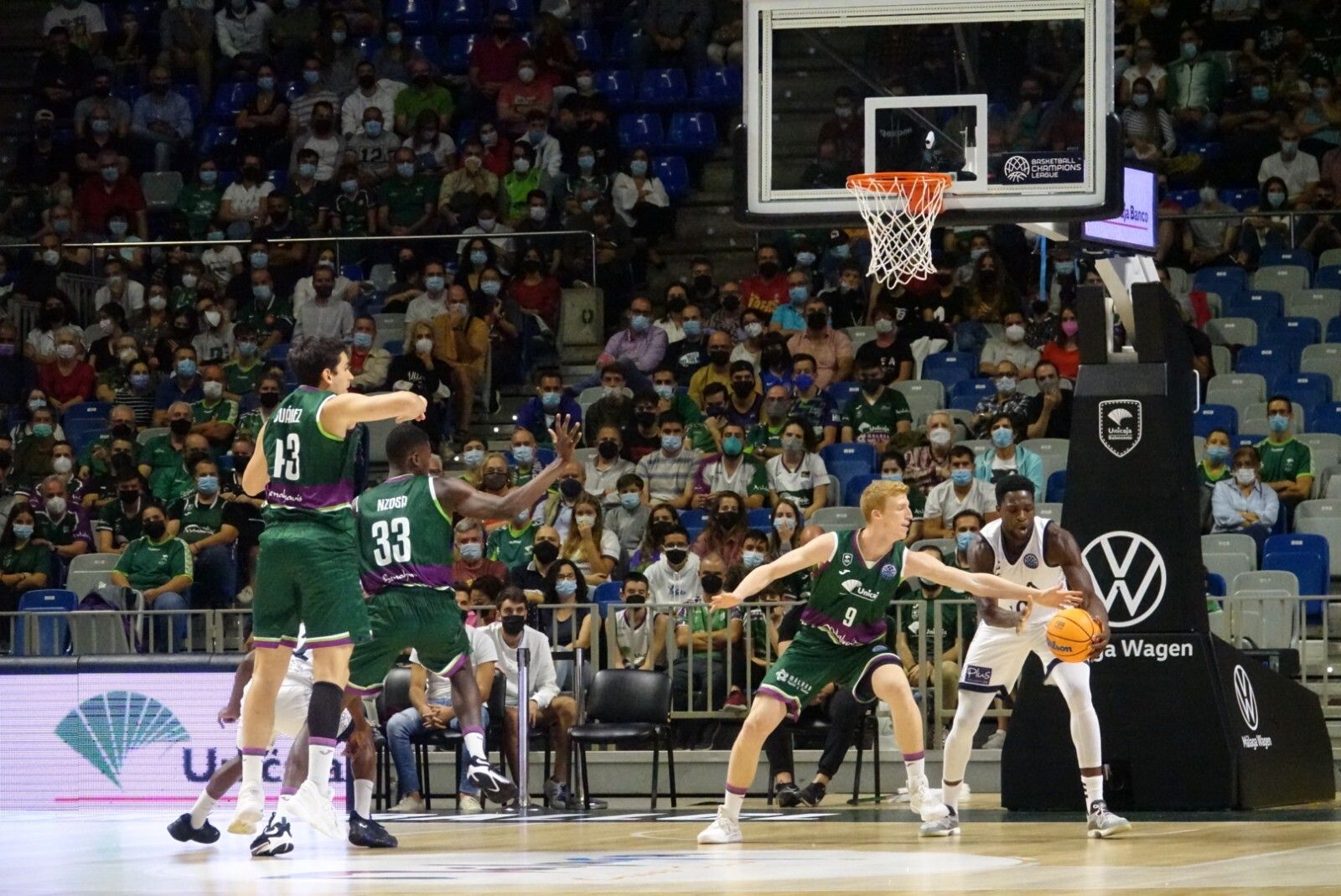 Las fotos del Unicaja-Dijon