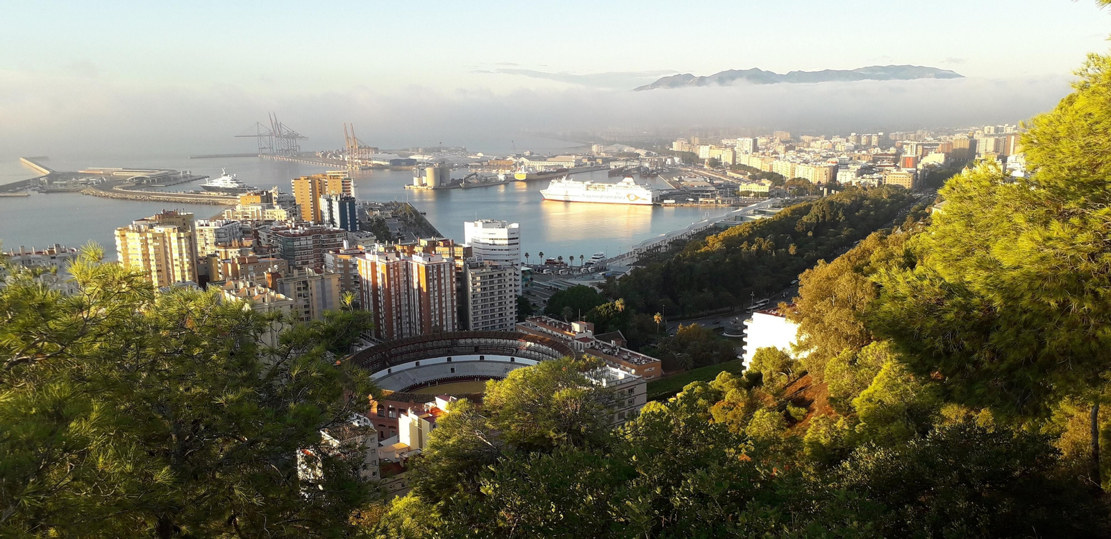 Mirador de Gibralfaro.