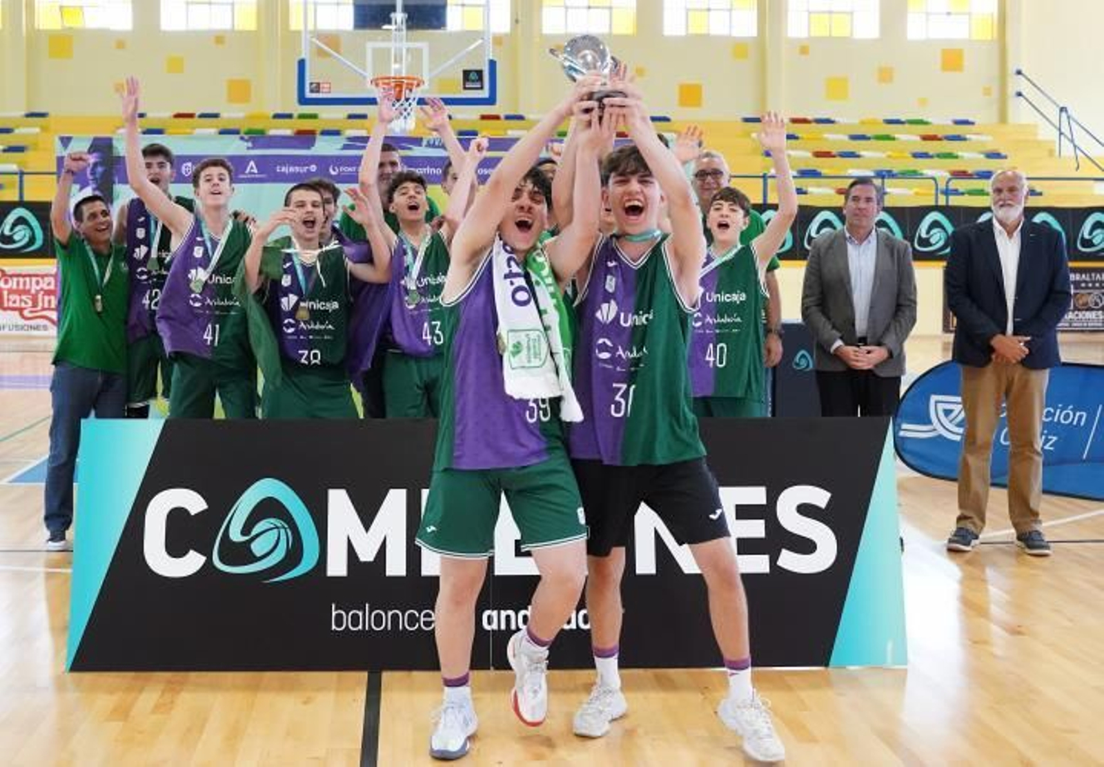 El Unicaja, campeón de Andalucía infantil.