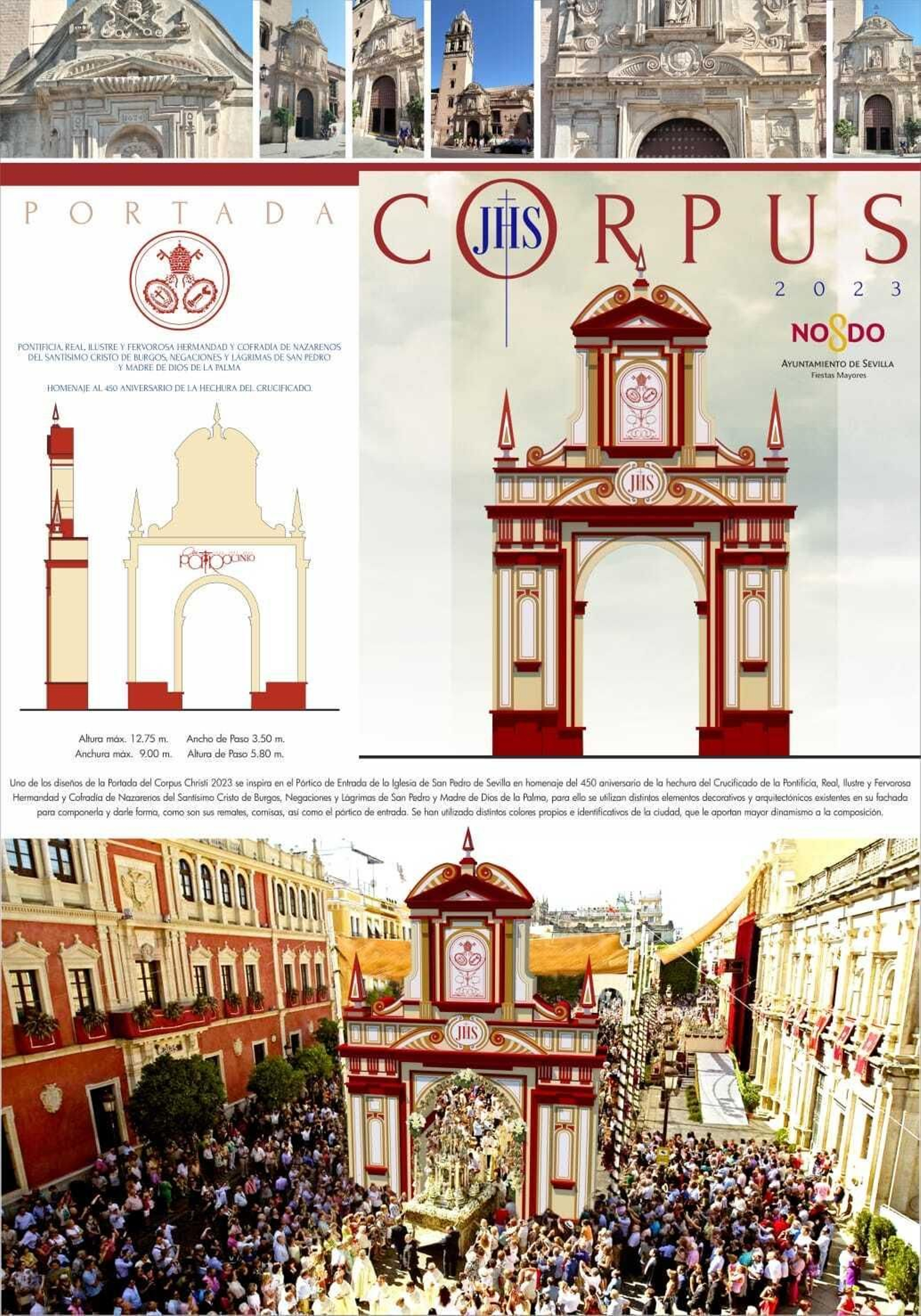 Portada Corpus San Pedro