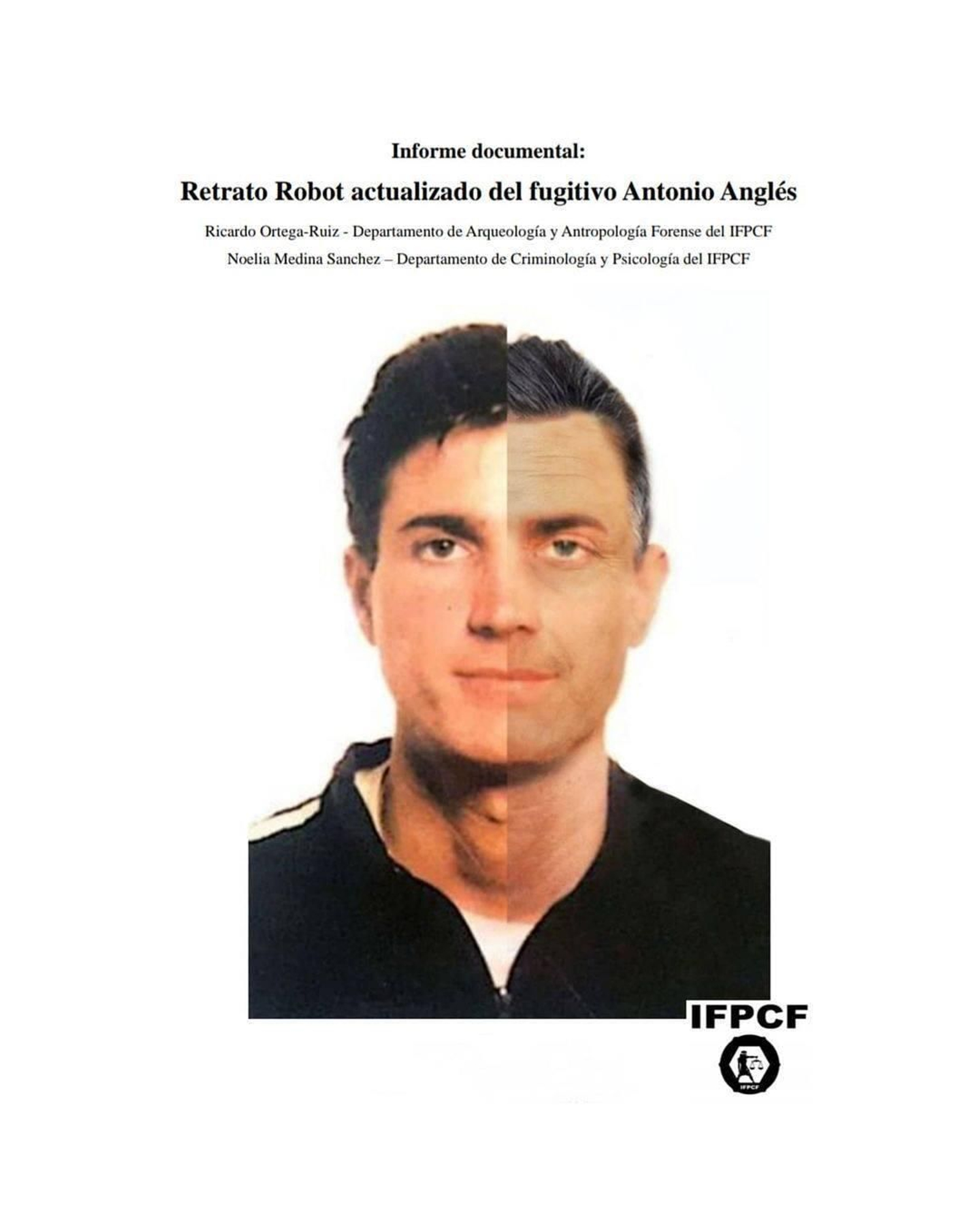 Así sería Antonio Anglés casi 30 años después de desaparecer